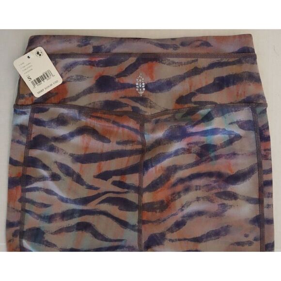 Free People Movement Women's Sz S Tiger Combo Reversible Leggings $118 - Picture 4 of 14